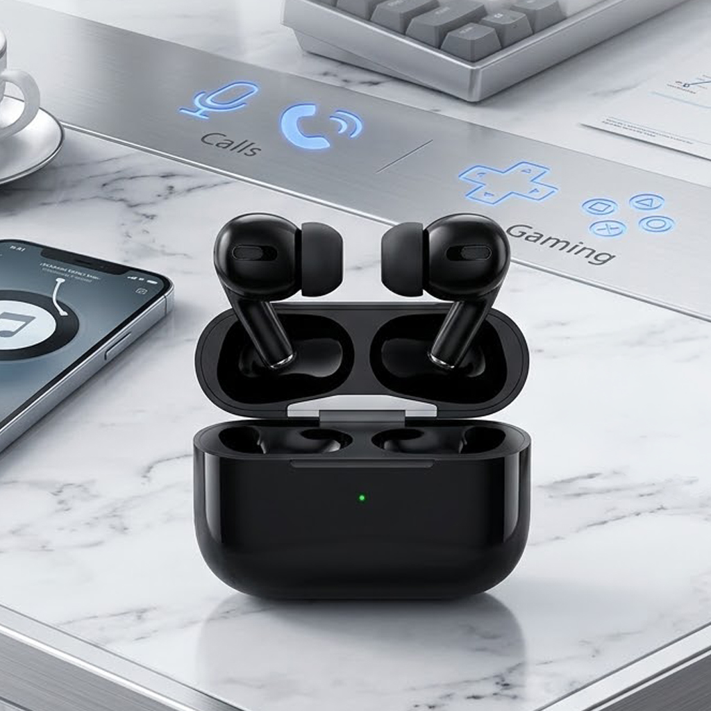 Airpods pro sim original Black - Image 3