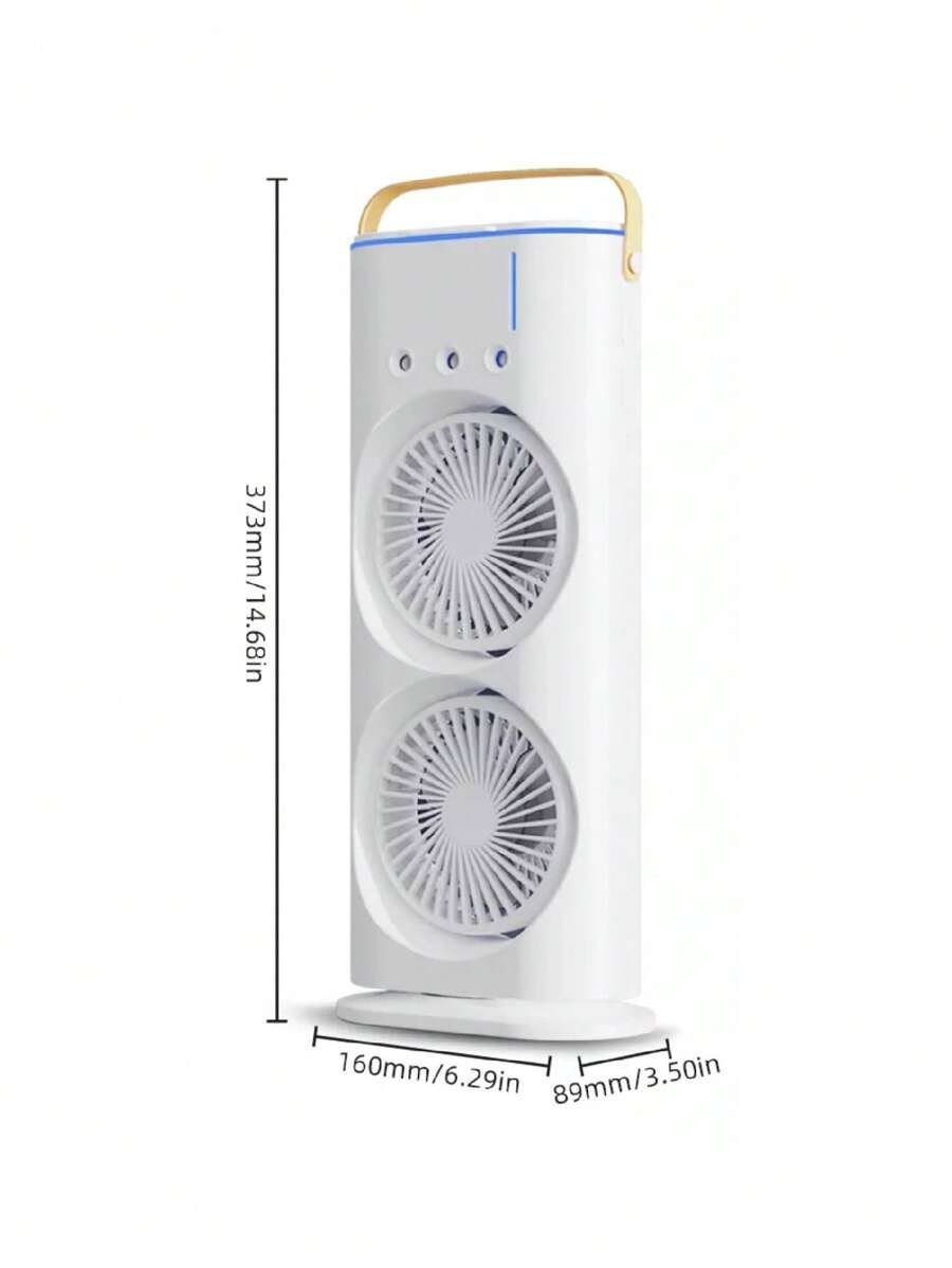 مروحة Double Fan مع فواحة عطر - Image 5