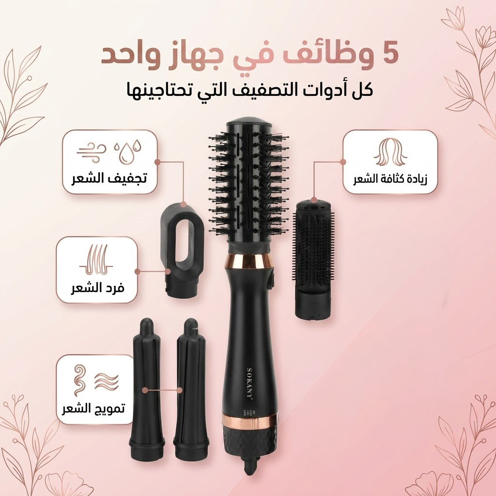 فرشاة SK خمسه في واحد 1400 وات - Image 2